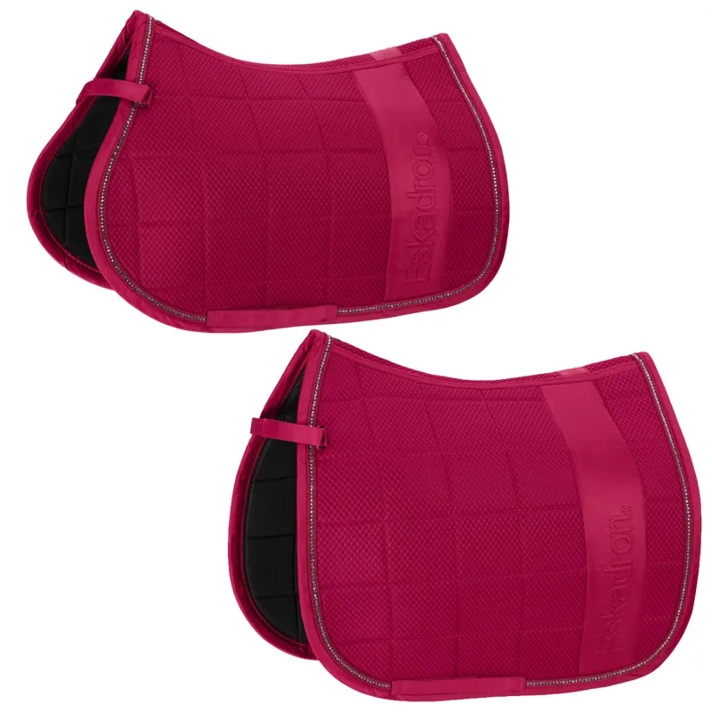 Eskadron Big Square Mesh Crystal Saddlecloth Reflexx SS23 - Berry Fusion 